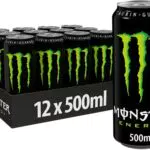 Monster Energy - koffeinhaltiger Energy Drink mit klassischem Energy-Geschmack - in praktischen Einweg Dosen
