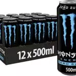 Monster Energy Zero Sugar - koffeinhaltiger Energy Drink mit klassischem Monster-Geschmack - ohne Zucker - in praktischen Einweg Dosen