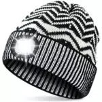 Mütze Mit LED Licht, LED Beanie, Beleuchtete Mütze