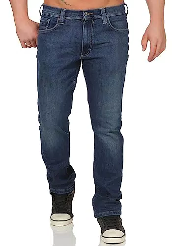 MUSTANG Herren Washington Slim Jeans, Blau, W32/L34