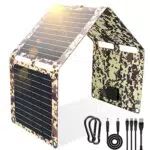 MUSUNIA solarpanel faltbar, 30W solar powerbank mit solarpanel