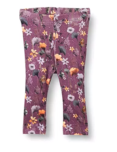 NAME IT Baby Girls NBFRANJA Leggings, Hortensia, 62