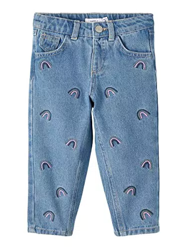 Name It Bella Mom Fit Jeans 12 Months