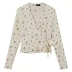 NAME IT Mädchen NLFFAURA WRAP Cardigan Langarmshirt