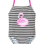 NAME IT Mädchen Nmfzecille Swimsuit Noos, Dark Sapphire