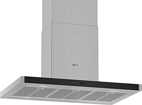 Neff I96BMP5N0 Dunstabzugshaube N70 / 90 cm / Abluft oder Umluft / A / TouchControl / Edelstahl