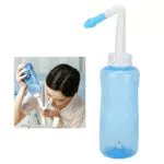 Neti Pot, 500 Ml Nasenspülflasche mit 2 Düsen, Nasenspülflasche Zum Entfernen von Fremdkörpern aus der Nase