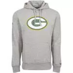 New Era Green Bay Packers NFL Team Logo Heather Grey -