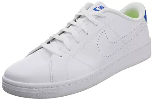 NIKE Damen Court 2 Next Nature Sneaker, Royal-Volt weiß/weißes Spiel