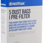 Nilfisk Bravo Serie Staubbeutel