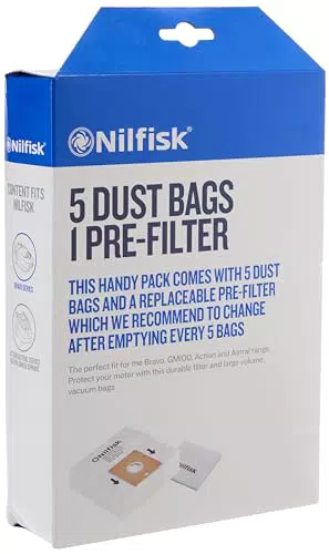 Nilfisk Bravo Serie Staubbeutel