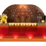 Nintendo Super Mario Deluxe Spielset - 6cm Bowser Playset