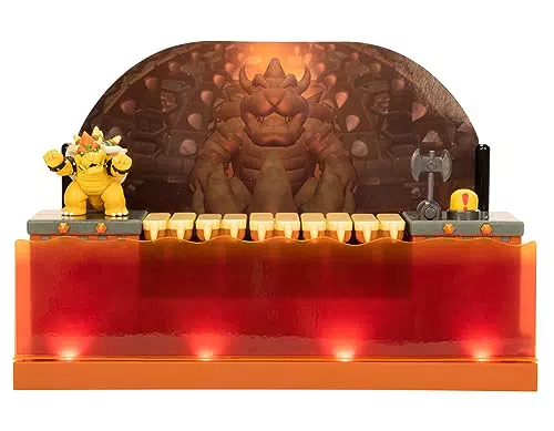 Nintendo Super Mario Deluxe Spielset - 6cm Bowser Playset