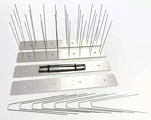 NO Birds, Vogelspikes für Tauben, Taubenspikes für Garten