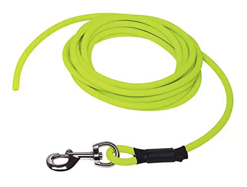 Nobby Schleppleine Cover rund, neon gelb L: 10 m, Ø 8 mm
