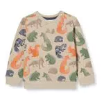 Noppies Baby Baby-Jungen Boys Sweater Long Sleeve Jerevan Allover Print Pullover