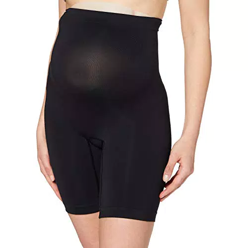 Noppies Damen Seamless Shorts Long Unterhose, Black