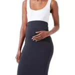 Noppies Damen Skirt Over the Belly Maize Rock, Blue Graphite - P334