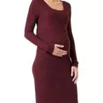 Noppies Maternity Damen Dress Redan Nursing Long Sleeve Kleid