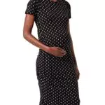 Noppies Maternity Damen Dress Short Sleeve Allover Print Madison Kleid