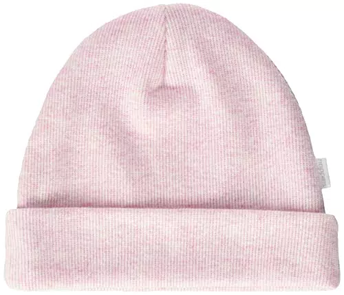 Noppies Unisex Baby Hat Rib Nevel Verschluss, Light Rose Melange - P799