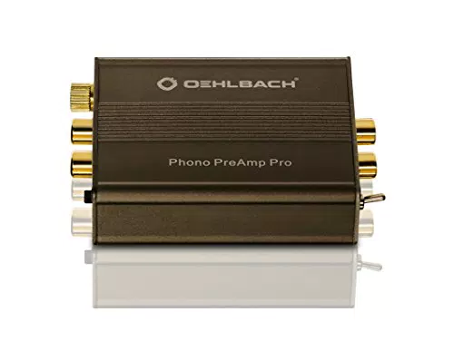 Oehlbach Phono PreAmp Pro - Phono-Vorverstärker - für Plattenspieler mit MM- oder MC-Tonabnehmer