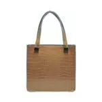 ONLY Damen Onlpetra Croco Pu Tote Bag Schultertasche