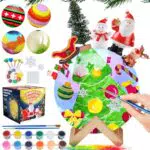 ONLYFUN Weihnachts DIY Bastelset - Malbares Mondlicht mit Santa Claus Zubehör und festlichem Design