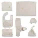 ORGANICKID Baby Set Neugeborene, weiche Bio-Baumwolle allergikerfreundlich