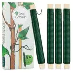 OwnGrown Bindedraht Pflanzen: 4x20m Garten Draht zum Basteln und Pflanzenbinder grün Pflanzen Draht Adventskranz binden Blumendraht Grüner Bindedraht Basteldraht Grün Draht Weihnachtskranz