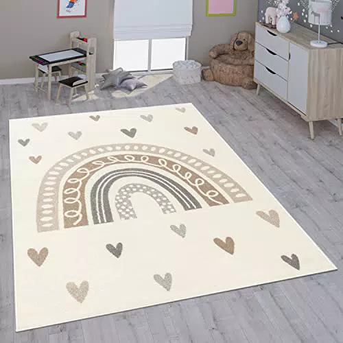 Paco Home Kinderteppich Teppich Kinderzimmer Mädchen Jungs Verschiedene Motive Und Größen