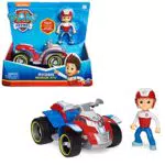 Paw Patrol, 10. Jubiläum, Quad-Fahrzeug mit Ryder-Figur