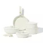 Pfannenset 11-Teilig, Pfanne 20/26cm, Topf 18/20cm, Tiefe Bratpfanne 26cm