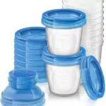 Philips Avent Aufbewahrungssystem für Muttermilch, Becher inklusive Deckel