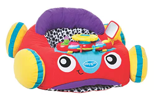 Playgro Plüschauto mit Musik und Lichteffekten - in versandfähiger nachhaltiger Verpackung