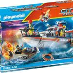 PLAYMOBIL City Action 70140 Seenot: Löscheinsatz mit Rettungskreuzer