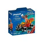 PLAYMOBIL City Action 71040 Rettungsschwimmer-Quad mit Rückziehmotor