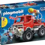 PLAYMOBIL City Action 9466 Feuerwehr-Truck mit Licht- und Soundeffekten