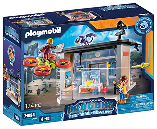 PLAYMOBIL DreamWorks Dragons 71084 Dragons: The Nine Realms - Icaris Lab