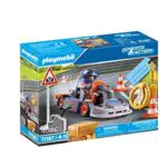 PLAYMOBIL Sports&Action 71187 Racing Cart mit Siegeskranz und vielem weiteren Zubehörteilen