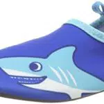 Playshoes Unisex-Kinder Badeslipper Aqua-Schuhe Hai