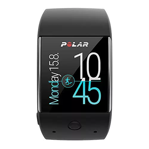 Polar M600 Sportuhr, M/L, Fitness Tracker, schwarz