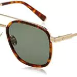 Police Unisex SPLC49 Sunglasses, Brown, 58
