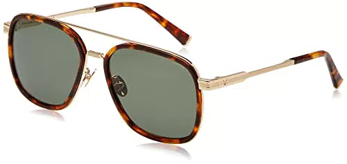 Police Unisex SPLC49 Sunglasses, Brown, 58