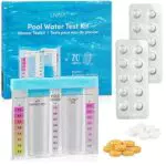 Pooltester Chlor und pH: 3er Starter Set mit Test Container
