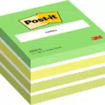 Post-it Haftnotiz-Würfel Pastellgrün, 1 Block mit 450 Blatt