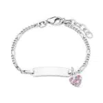 Prinzessin Lillifee Identarmband 925 Sterling Silber Mädchen Kinder Armschmuck