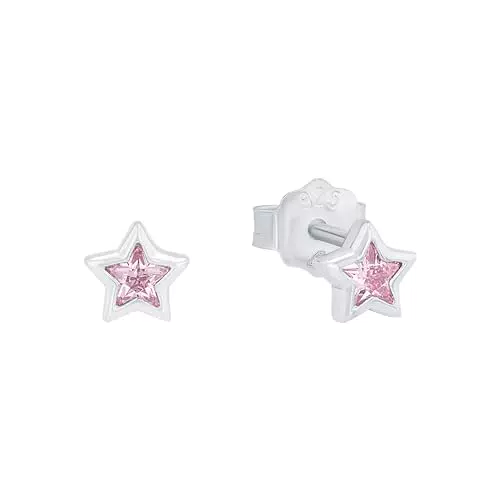 Prinzessin Lillifee Ohrstecker 925 Sterling Silber Mädchen Kinder Ohrschmuck