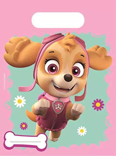 Procos 90280 - Partytüten Paw Patrol, Skye & Everest