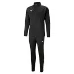 PUMA Herren Teamliga Trainingsanzug Black Weiß